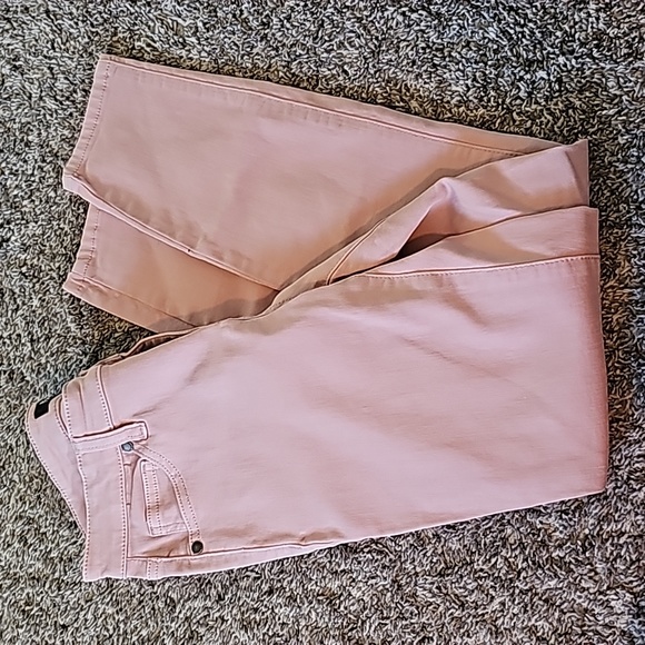STUNNING BUFFALO DAVID BITTON AUBREY PINK SKINNY ANKLE JEANS - Picture 9 of 9